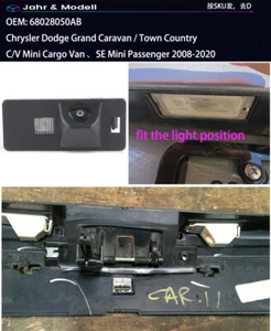 Cámara de visión trasera de coche para Chrysler y Dodge Grand Caravan Town Country68028050AB - Imagen 1 de 3