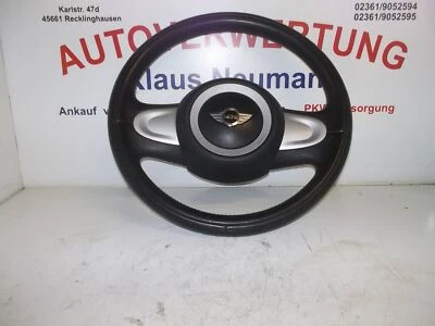 Mini (bmw) Mini One R55 / R56 Bj 2007 Lederlenkrad FÜR Airbag - Bild 1 von 2