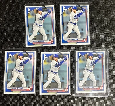 Lot of 50 Los Angeles Dodgers Baseball Cards Plus (1) Shohei Ohtani Card - Image 1 of 4
