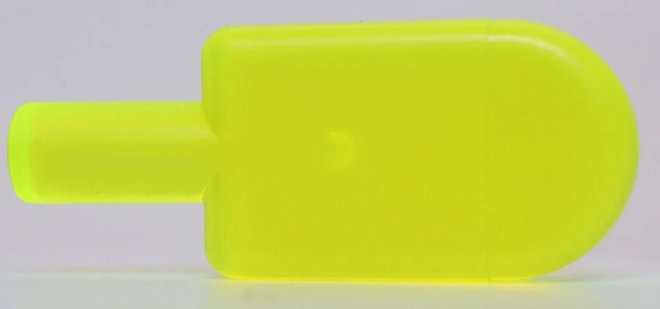 Lego 4x Trans Neon Green Ice Pop Freezer Lollipop Lolly Pole Popsicle Stick - Image 1 of 1