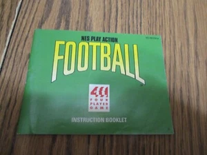 NES Play Action Football NES Nintendo Instruction Manual Only - Picture 1 of 3