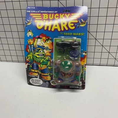 1990 Hasbro Space Adventures Of Bucky O'Hare TOAD AIR MARSHALL #5 NEW - Image 1 of 4