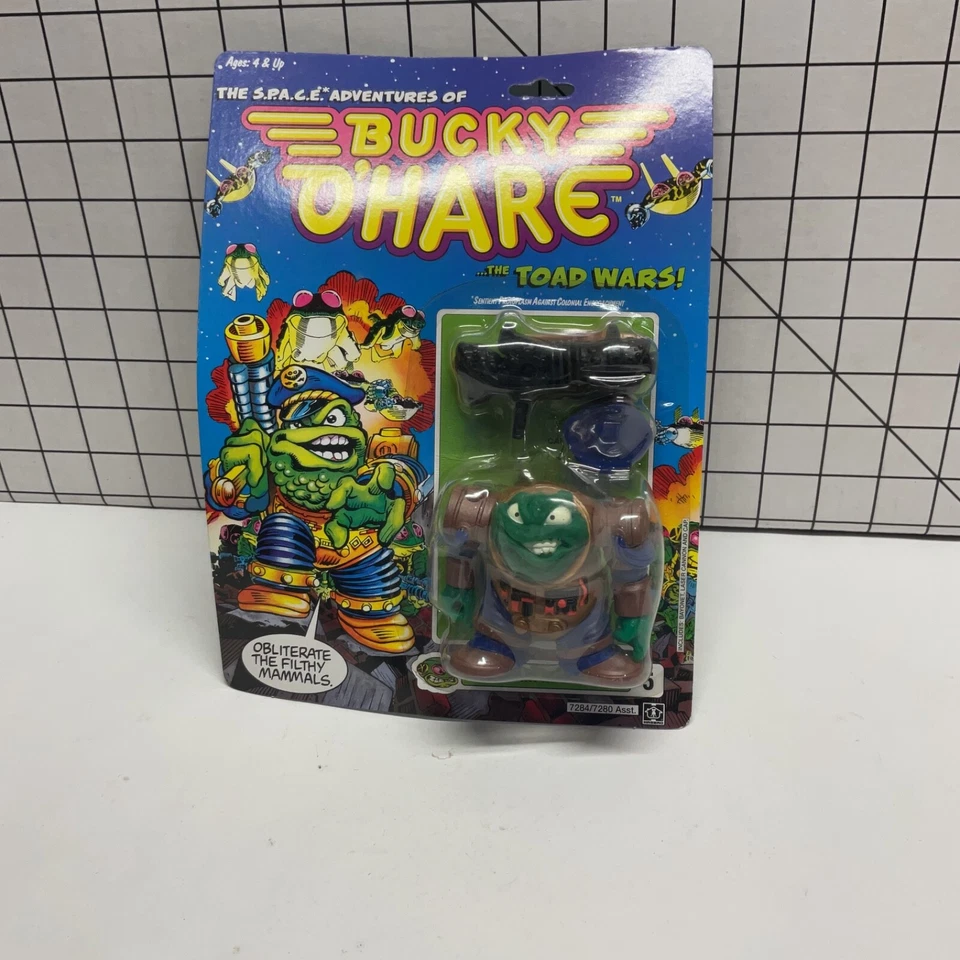 1990 Hasbro Space Adventures Of Bucky O'Hare TOAD AIR MARSHALL #5 NEW - Image 1 of 4