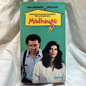 Madhouse VHS John Larroquette Kristie Alley Comedy EP Mode Orion 1990 - Bild 1 von 4