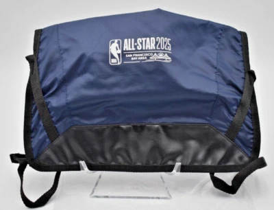 罕见 NBA 2025 ALL*STAR 男女成人聚酯纤维可调节拉链-It Cinch 包海军蓝 — 第 1/4 张图片