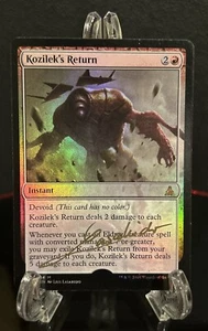 Kozilek's Return MTG Foil Artist Proof Signed by Lius Lasahido LP AP - Picture 1 of 2