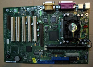 Main Board Fujitsu Siemens Nixdorf S26361 SOCKET 370 PENTIUM III 866MHZ TESTED - Photo 1/10
