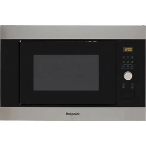 Hotpoint MF25GIXH 900 Watt 25 Litres Built In Microwave Stainless Steel Effect - Picture 1 of 10