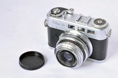 CÁMARA TELÉMETRO VOSS DIAX IIb con LENTE ISCO-GOTTINGEN 50 mm F/3,5 para piezas Foto 1 de 4