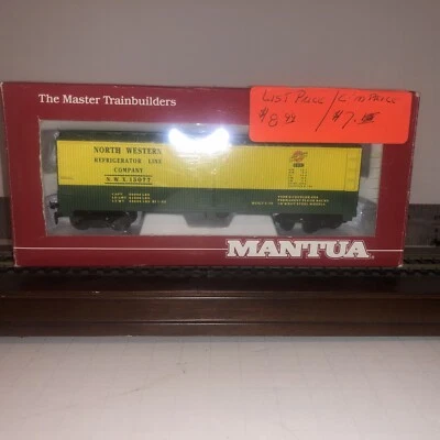 Mantua HO North Western Refrigerator Line Company N.W.X.15007 40' Reefer - Image 1 of 4