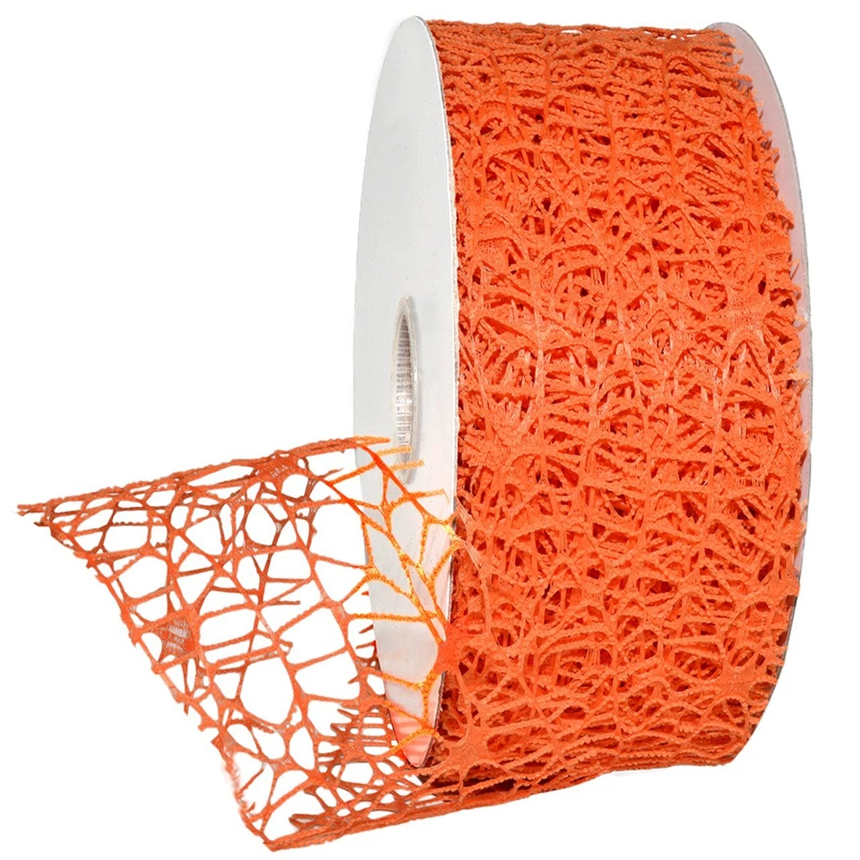 Cinta caprichosa 7397 2-1/2" x 50 yardas naranja Foto 1 de 1