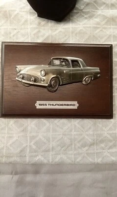 A 1955 Ford Thunderbird Plaque  by Avon Gallery Originals - Image 1 of 3