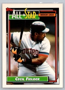 1992 Topps AL All Star Cecil Fielder #397 - Picture 1 of 2