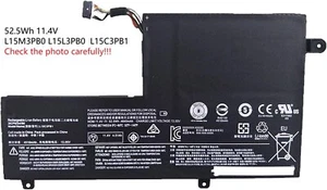 New 52.5Wh 11.4V Battery for Lenovo Flex 4-1470 80SA 5B10K85055 3ICP6/55/90 - Picture 1 of 5