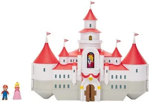 The Super Mario Bros. Movie Mushroom Kingdom Castle Playset with Mini 1.25 Ma - Picture 1 of 3