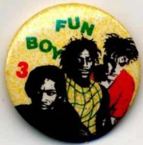Fun Boy Three Badge Button #3CONTORT - Imagen 1 de 1