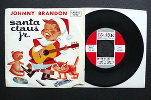 7" Johnny Brandon - Santa Claus Jr. - USA Laurie w/ Pic - Imagen 1 de 1