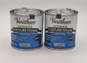 Lot of 2- Sealed 8oz Varathene Ultimate Polyurethane -Water Based -Satin-200261H - Picture 1 of 6