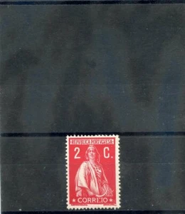 PORTUGAL Sc 213(MI 208Ay)*F-VF LH 1912 2c CARMINE, CHALKY PAPER $60 - Picture 1 of 1
