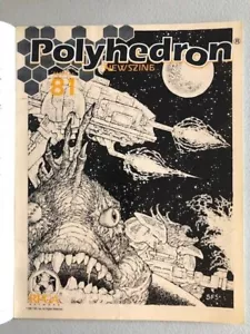 TSR RPGA Polyhedron Magazine #81 w/ mailing cover AD&D Spelljammer Adventure - Picture 1 of 1
