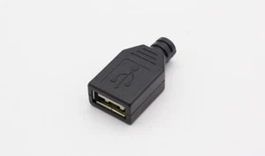 4  x   Rewireable USB2.0  Type-A  4-pin Female ..... Economy Delivery - Picture 1 of 4