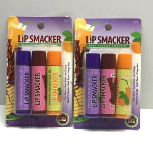 (2)LIP SMACKER SPECIAL EDITION 928 Blue Berry Pancake, Bacon, Orange -Bonne Bell - Picture 1 of 4