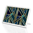 Green Gold Deco Classic Fridge Magnet - Geometric Wallpaper Retro Gift #12546