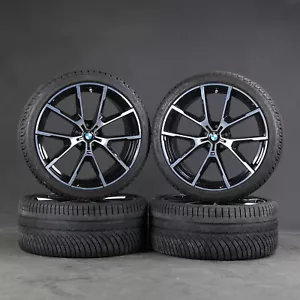 Roues hiver 20 pouces originales BMW Série 8 G14 G15 G16 8072023 M728 pneus hiver - Photo 1 sur 6