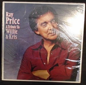 RAY PRICE, A Tribute To Willie And Kris Canada New Old Stock Sealed LP - Picture 1 of 2