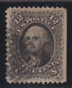 D7909: US #69 Used, VF-XF, Sound; CV $95