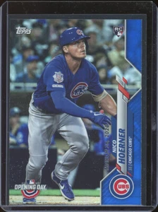 2020 Topps Opening Day NICO HOERNER BLUE FOIL CHICAGO CUBS RC #12 - Bild 1 von 1