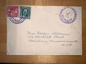 El Salvador Stamp Used Early Cover - Picture 1 of 2