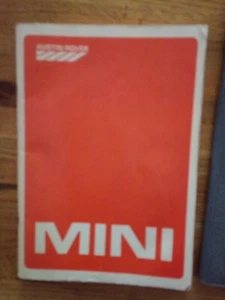 Austin Rover Mini Drivers Handbook - Picture 1 of 12