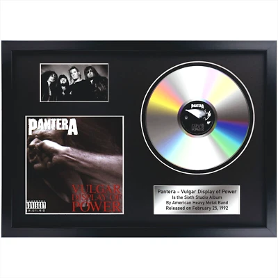 Pantera - Vulgar Display of Power / CD / Souvenir in black frame / Heavy Metal - Image 1 of 4