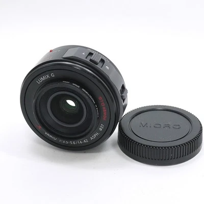 [EXC+3] Panasonic LUMIX G X Vario 14-42 mm f/3,5-5,6 ASPH./ Power O.I.S. Lente Foto 1 de 4