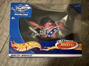 Hot Wheels Moto 1:18 Scale Motorcycle #47362 Racing Bike 2002 Mattel new sport   - Picture 1 of 3