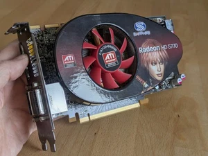 Sapphire ATI Radeon HD 5770 | 1GB DDR5 | PCI-E | GPU Grafikkarte | HDMI DP DVI - Bild 1 von 12