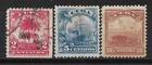 1905 1CUBA Complete Set of 3 Used/MLH Stamps (Michel # 9-11)