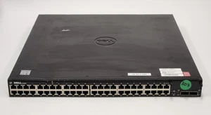 Dell PowerConnect 8164 N4064 48-Port 10GbE / 2x 40GbE QSFP+ Managed Switch - Picture 1 of 8