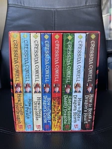 Cressida Cowell HOW TO TRAIN YOUR DRAGON 1-8, 10 Series Lot Set Paperbacks - Picture 1 of 6