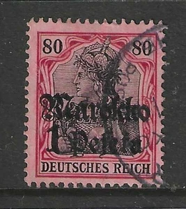 Deutschland 1911 Büros in Marokko 1 Peseta Germania mit OVP gest. 35,00 $ - Bild 1 von 2