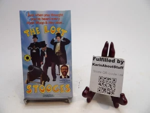 The Lost Stooges Three Stooges Rare Shorts (VHS, 1990) Classic Slapstick Comedy - Picture 1 of 4
