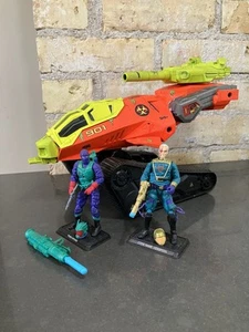 GI Joe Con Cesspool And Toxo Viper With Custom Toxic Hiss Tank - Picture 1 of 10