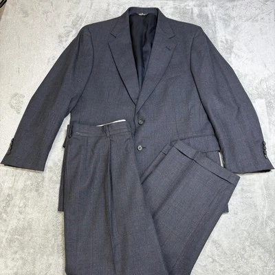 Polo University Club Ralph Lauren Traje Para Hombres 42L 33x27 Gris Lana Blazer Pantalones EE. UU. Foto 1 de 4