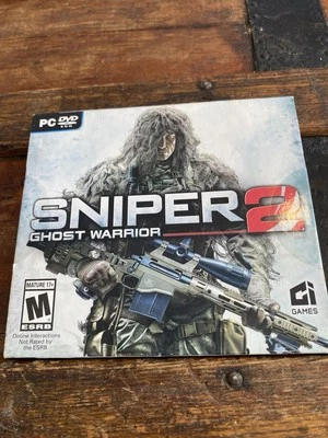 New Sealed SNIPER 2 GHOST WARRIOR (DVD-ROM 2013) PC Computer Video Game - Image 1 of 4