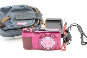 【Excellent+++】Olympus SH-25MR White 16.0MP Compact Digital Camera Red From Japan - Picture 1 of 12