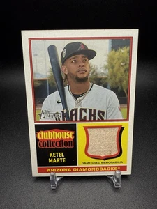 Reliquia de murciélago colección casa club Topps Heritage Ketel Marte 2025 #CCR-KM - Imagen 1 de 2