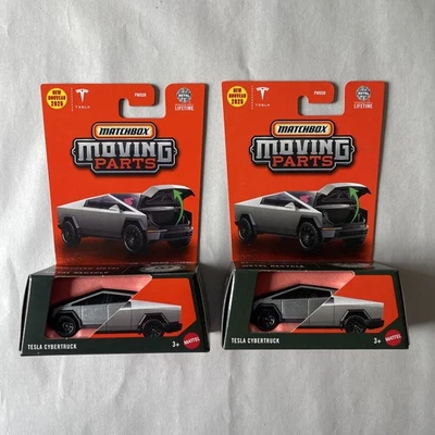 Piezas móviles Matchbox 2025 Tesla Cybertruck 33/50 (lote de 2)  Foto 1 de 3