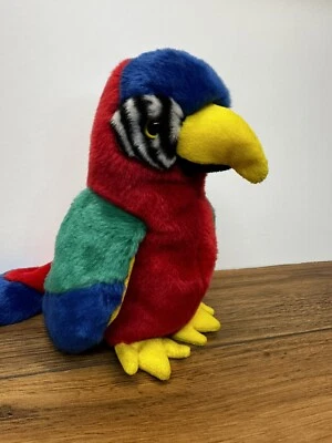 TY The Beanie Buddies Collection Jabber Parrot Bird Plush 10” Soft Toy 1999 VGC - Image 1 of 4