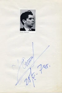 Conductor ruso Bolshoi YURI SIMONOV autógrafo original de 1974 - Imagen 1 de 2